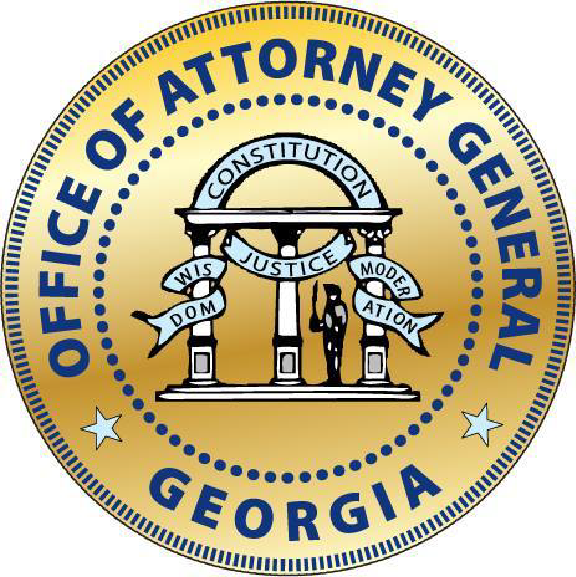 Office of the Attorney General of the State of Georgia logo